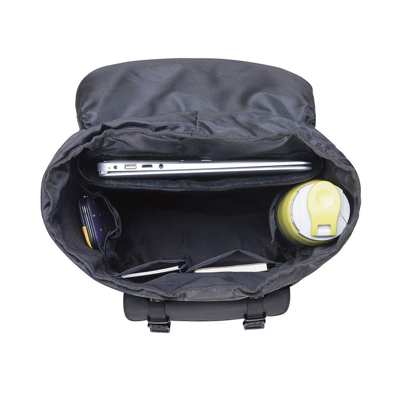 KAUKKO Laptop Outdoor Backpack Traveling Daypack Hiking Rucksack Large Capacity Bag Fits 15.6"(5-8-Black) - Image 4